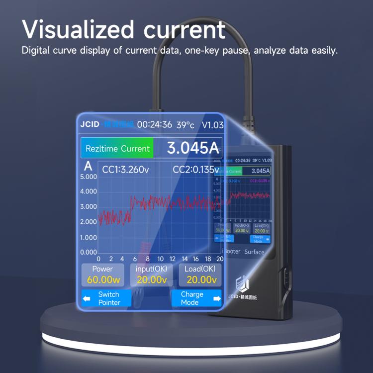 JCID iBooter Surface Current Analyzer for Surface Series, iBooter Surface - ORIWHIZ