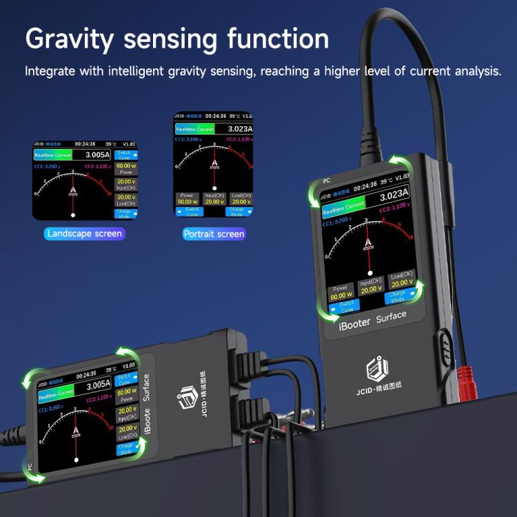 JCID iBooter Surface Current Analyzer for Surface Series, iBooter Surface - ORIWHIZ