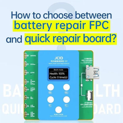 JCID Q1 Battery Health Quick Repair Board For iPhone 11 - 15 Pro Max, Q1 - ORIWHIZ