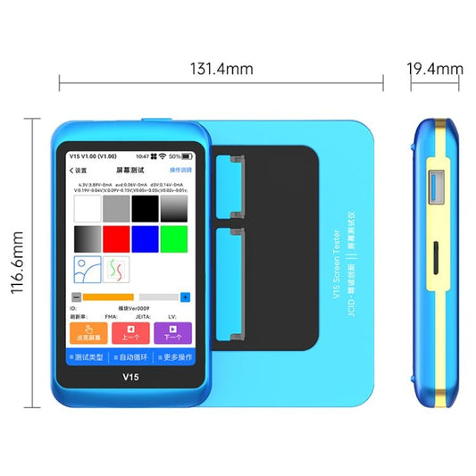 JCID V15 Professional LCD Touch Screen Tester, JCID V15 - ORIWHIZ