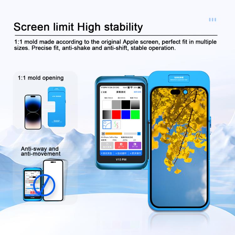 JCID V15PM Specialized EDP Model Screen Test Limit Module for iPhone 13 Pro - 15 Pro Series, JCID Limit Module for V15PM - ORIWHIZ