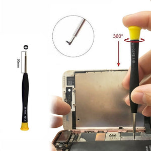 JF - 614 1.5 Metal + Plastic Mobile Phone Repair Tool Phillips Screwdriver, 1.5 Cross - ORIWHIZ