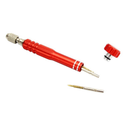 JF - 6688 5 in 1 Metal Multi - purpose Pen Style Screwdriver Set for Phone Repair, 5 in 1 (Red), 5 in 1 (Purple), 5 in 1 (Blue), 5 in 1 (Gold), 5 in 1 (Green) - ORIWHIZ