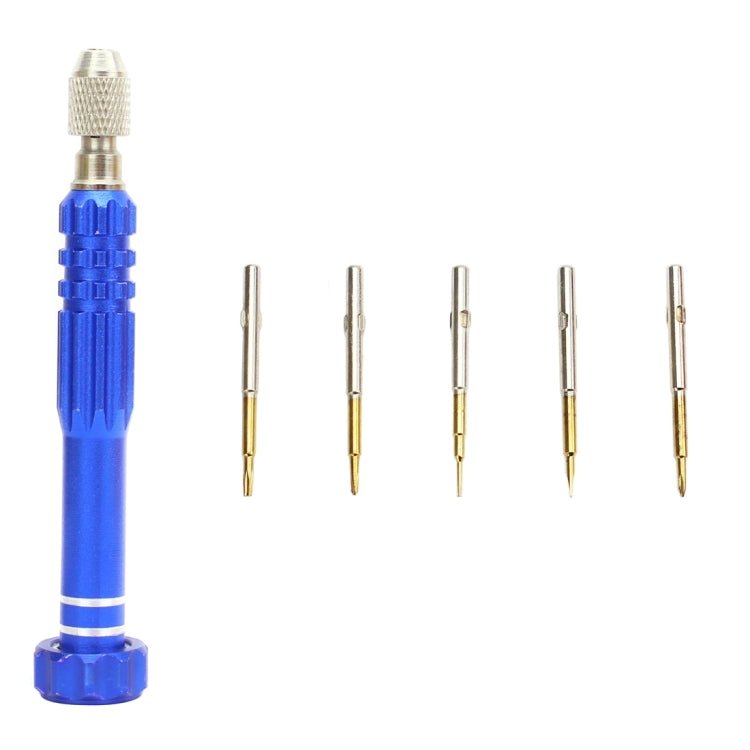 JF - 6688 5 in 1 Metal Multi - purpose Pen Style Screwdriver Set for Phone Repair, 5 in 1 (Red), 5 in 1 (Purple), 5 in 1 (Blue), 5 in 1 (Gold), 5 in 1 (Green) - ORIWHIZ