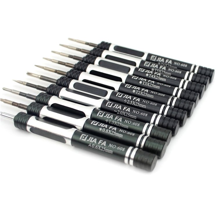 JF - 8134 10 in 1 Multi - model Available Metal Mobile Phone Repair Tool Combination Screwdriver, JF - 8134 10 in 1 - ORIWHIZ