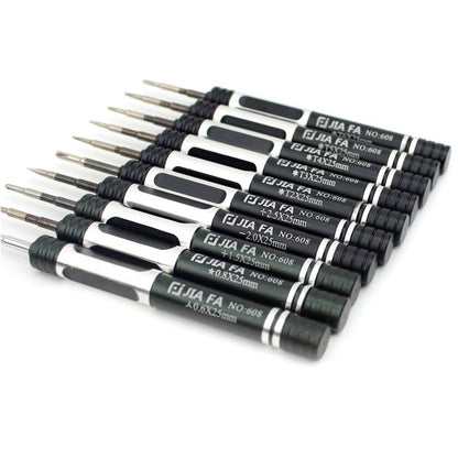 JF - 8134 10 in 1 Multi - model Available Metal Mobile Phone Repair Tool Combination Screwdriver, JF - 8134 10 in 1 - ORIWHIZ