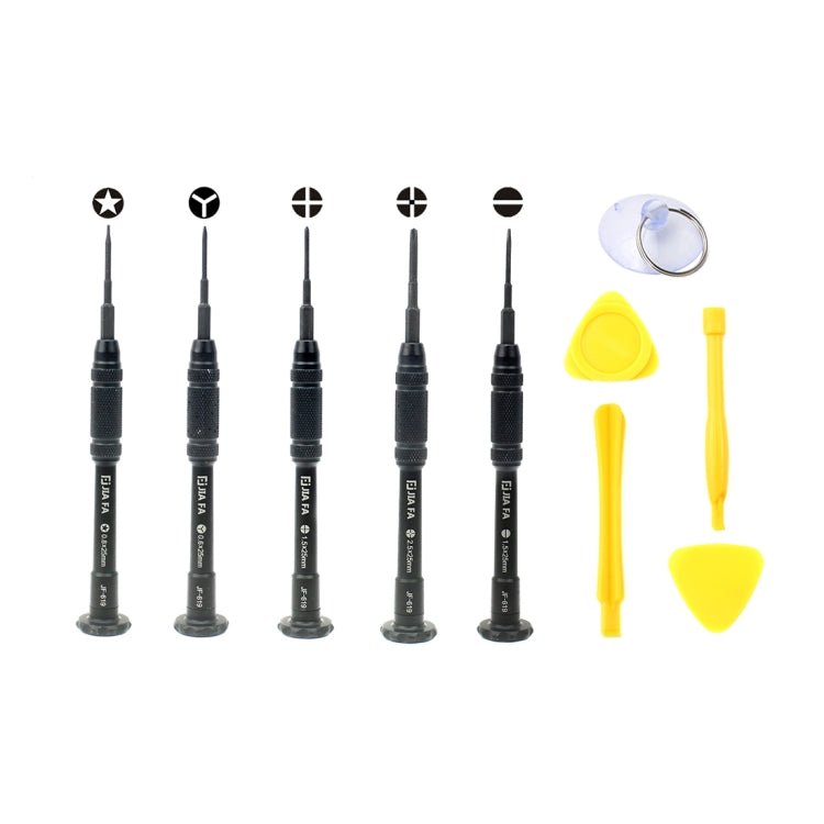 JF - 8139 10 in 1 Metal + Plastic iPhone Dedicated Disassemble Repair Tool Kit, JF - 8139 - ORIWHIZ
