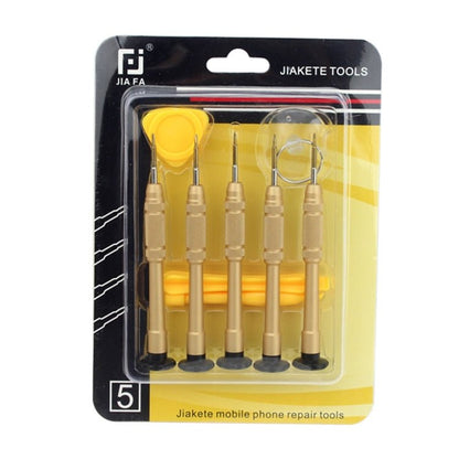 JF - 8140 10 in 1 Metal + Plastic iPhone Dedicated Disassemble Repair Tool Kit, 10 in 1 - ORIWHIZ