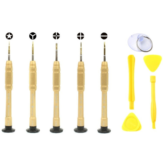 JF - 8140 10 in 1 Metal + Plastic iPhone Dedicated Disassemble Repair Tool Kit, 10 in 1 - ORIWHIZ