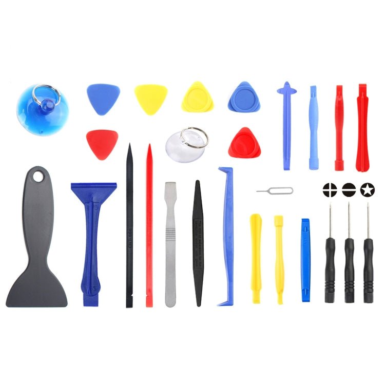 JF - 8141 26 in 1 Metal + Plastic Crowbar Spudger Repairing Disassemble Tool Kit, JF - 8141 - ORIWHIZ