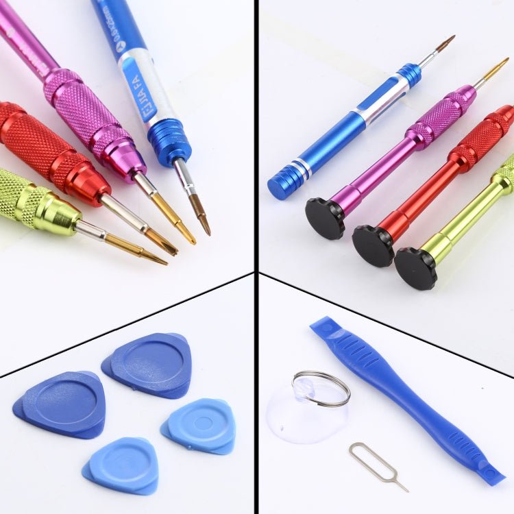 JIAFA 15 in 1 Repair Hand Tool Screwdriver Tool Kit For iPhone Series, 15 in 1 - ORIWHIZ