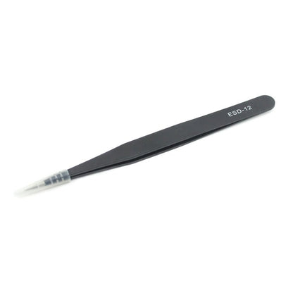 JIAFA JF - 603 Straight Tip Tweezers, JF - 603 Black - ORIWHIZ