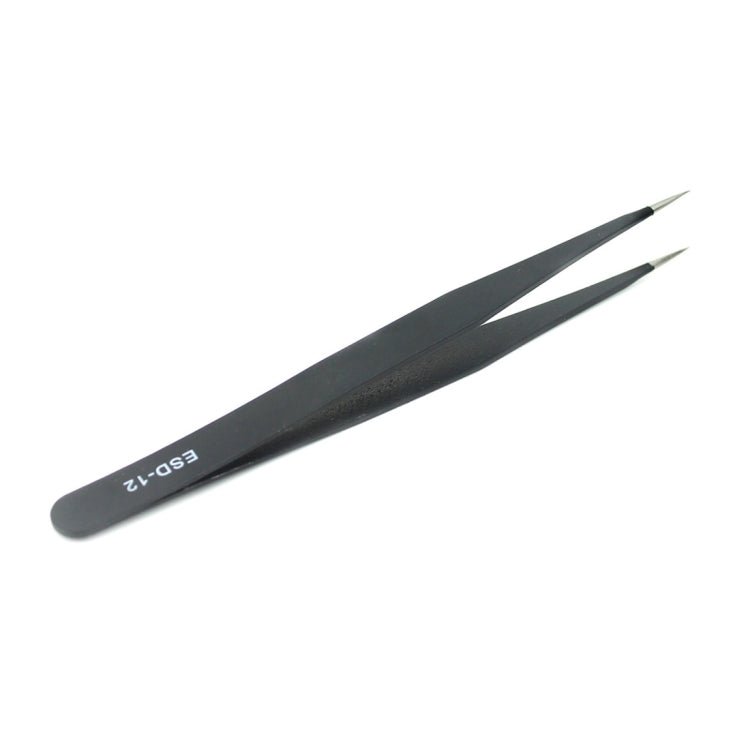 JIAFA JF - 603 Straight Tip Tweezers, JF - 603 Black - ORIWHIZ