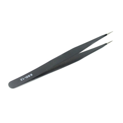 JIAFA JF - 603 Straight Tip Tweezers, JF - 603 Black - ORIWHIZ