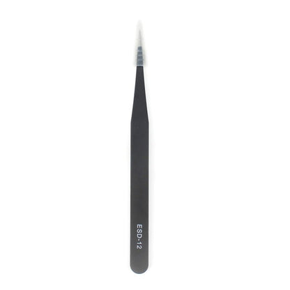 JIAFA JF - 603 Straight Tip Tweezers, JF - 603 Black - ORIWHIZ
