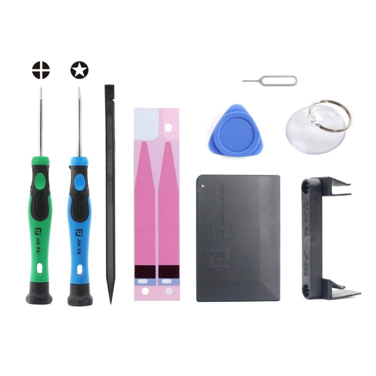 JIAFA JF - 8157 9 in 1 Battery Repair Tool Set for iPhone SE & 5s & 5c & 5, For SE & 5s & 5c & 5 - ORIWHIZ