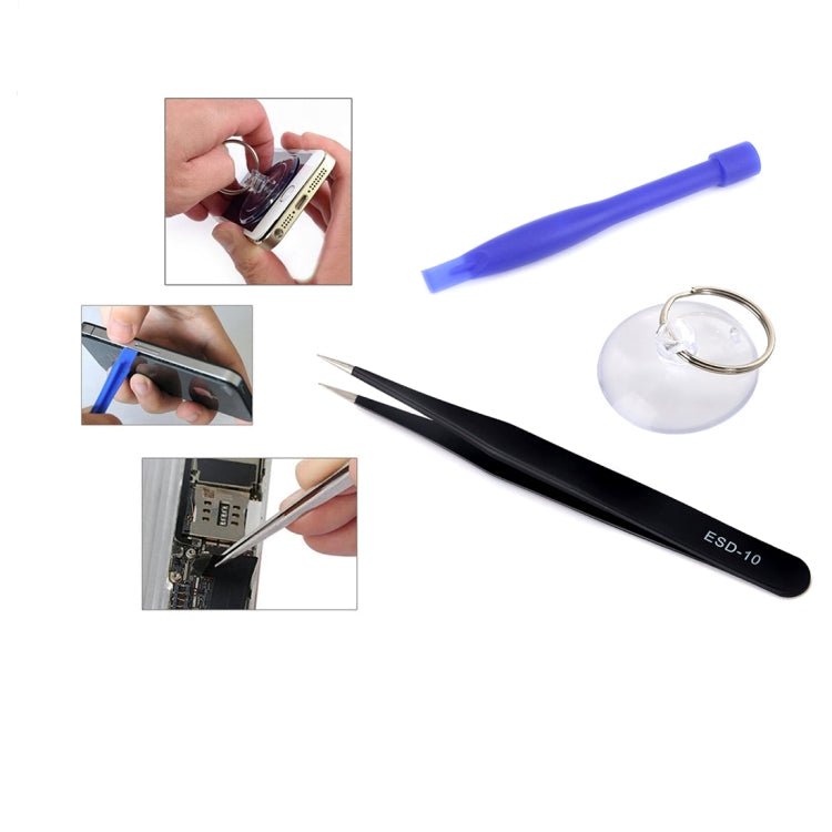 JIAFA JF - 8163 7 in 1 Battery Repair Tool Set for iPhone 7, For 7 - ORIWHIZ