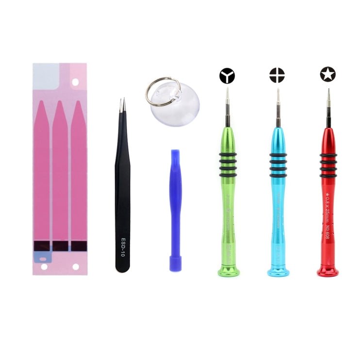 JIAFA JF - 8163 7 in 1 Battery Repair Tool Set for iPhone 7 Plus, For 7P - ORIWHIZ