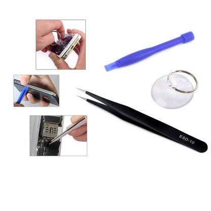JIAFA JF - 8165 6 in 1 Battery Repair Tool Set for iPhone SE & 5s & 5c & 5, JF - 8165 - ORIWHIZ