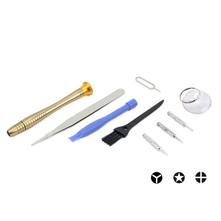 JIAFA JF - 8168 9 in 1 Professional Screwdriver Repair Open Tool Kits for iPhone, JF - 8168 - ORIWHIZ