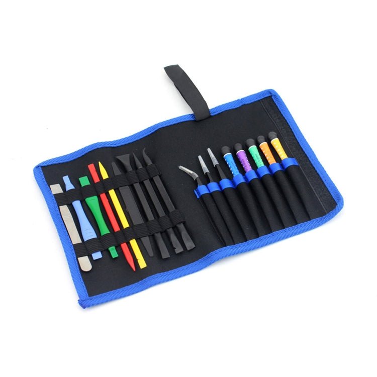 JIAFA JF - 8170 17 in 1 Multi - functional Repair Tool Set with Bag for iPhone, Macbook, Applewatch, JF - 8170 - ORIWHIZ