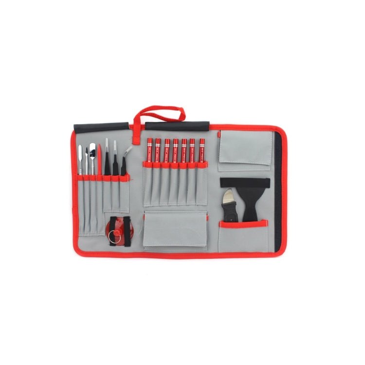 JIAFA JF - 8175 28 in 1 Electronics Repair Tool Kit with Portable Bag for Repair Cell Phone, iPhone, MacBook and More, JF - 8175 - ORIWHIZ
