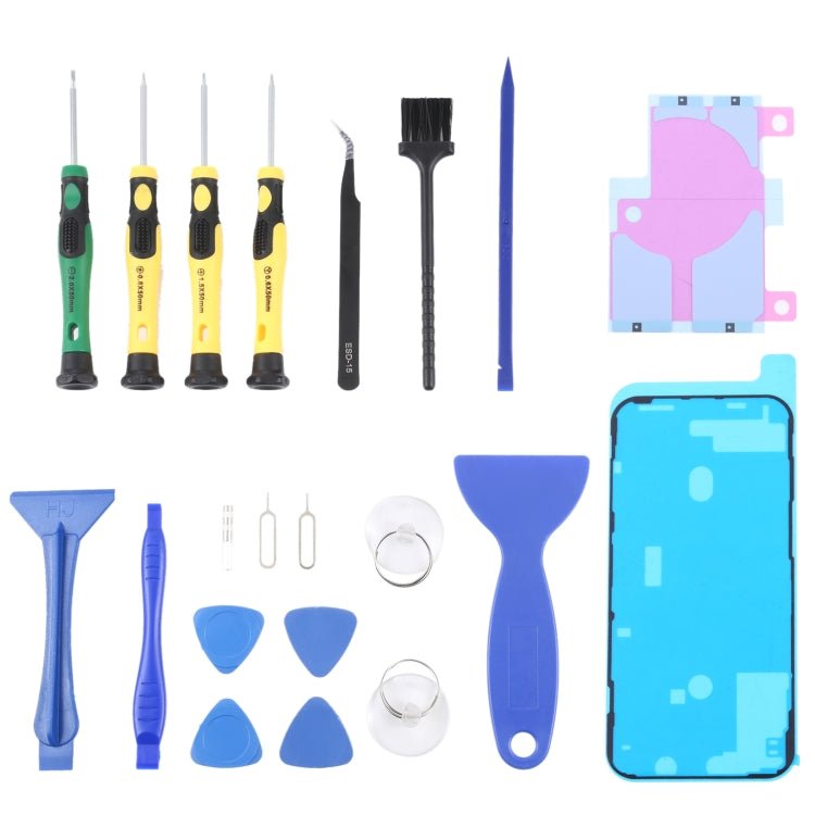JIAFA JF - 8182 21 in 1 Battery Adhesive + LCD Frame Waterproof Adhesive + Repair Tool Set, For iPhone 11, For iPhone 11 Pro, For iPhone 11 Pro Max, For iPhone 12, For iPhone 12 mini, For iPhone 12 Pro, For iPhone 12 Pro Max, For iPhone 13 - ORIWHIZ