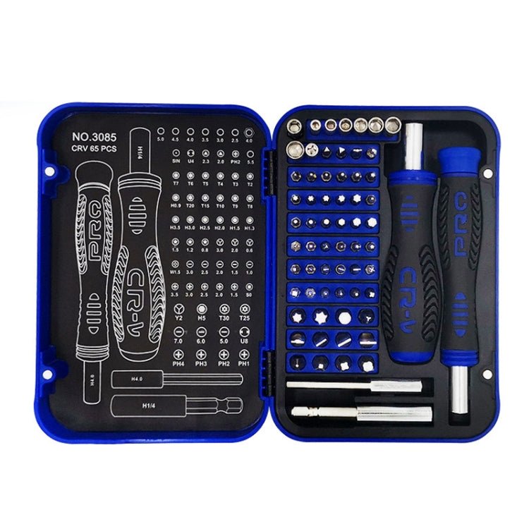 JIATEJIA Home Multifunctional Computer Mobile Phone Disassembly & Repair Precision Screwdriver Set, 65 In 1 - ORIWHIZ