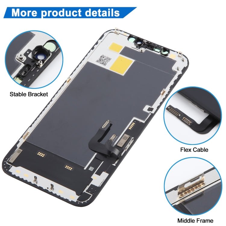 JK Soft OLED LCD Screen For iPhone 12 / 12 Pro, For iPhone 12 / 12 Pro (JK Soft OLED) - ORIWHIZ