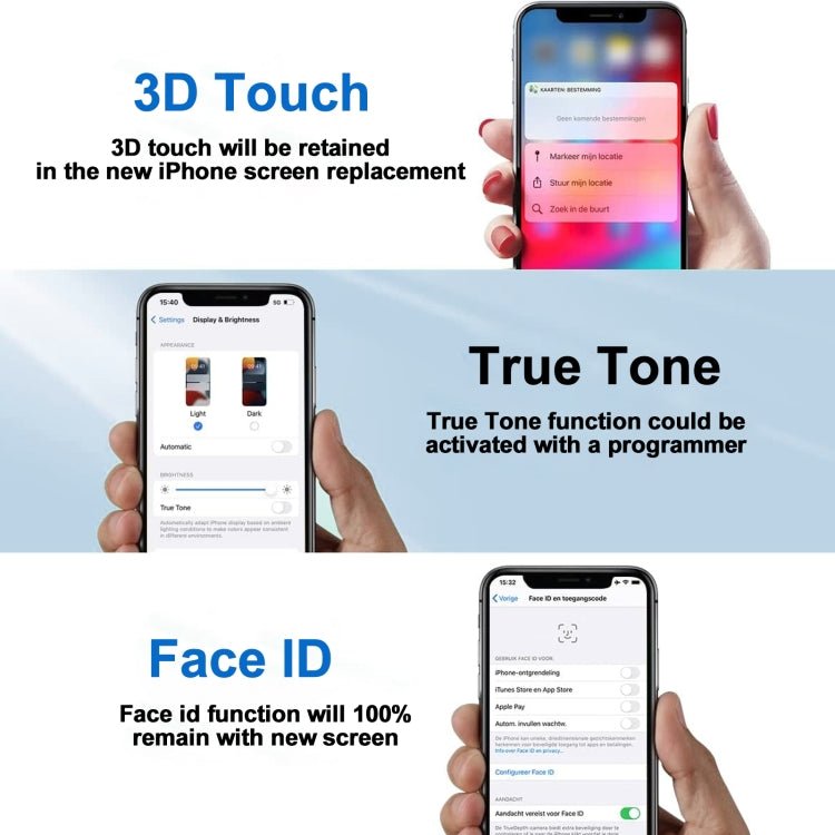 JK Soft OLED LCD Screen For iPhone 12 / 12 Pro, For iPhone 12 / 12 Pro (JK Soft OLED) - ORIWHIZ