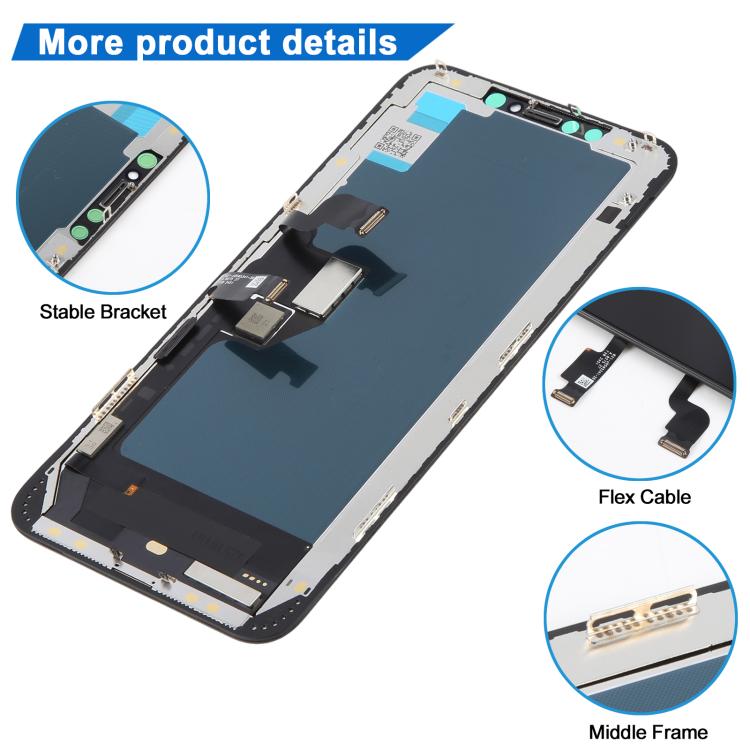 JK Soft OLED LCD Screen For iPhone XS Max, For iPhone XS Max - ORIWHIZApple PartsiPhone XS Max PartsJK