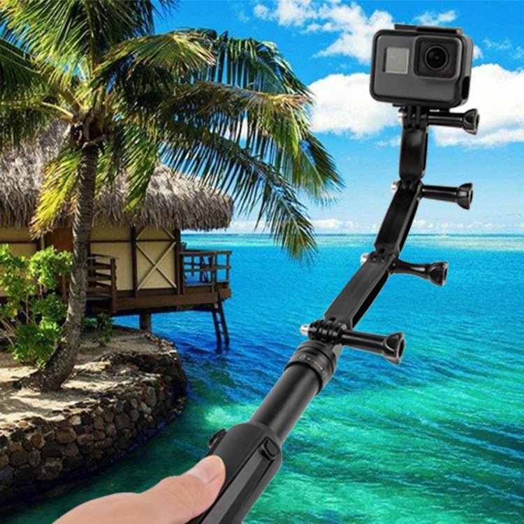 Joint Aluminum Extension Arm Grip Extenter for GoPro, Insta360, DJI and Other Action Cameras, Length: 8.8cm, 8.8cm - ORIWHIZDJI & Insta360 AccessoriesOthersUniversal Grip Tripod