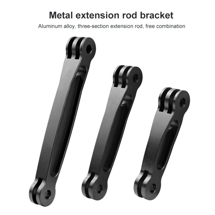 Joint Aluminum Extension Arm Grip Extenter for GoPro, Insta360, DJI and Other Action Cameras, Length: 8.8cm, 8.8cm - ORIWHIZDJI & Insta360 AccessoriesOthersUniversal Grip Tripod