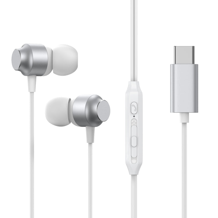 JOYROOM JR - EC06 Type - C Metal In - Ear Wired Earphone, Length: 1.2m, JR - EC06 - ORIWHIZ