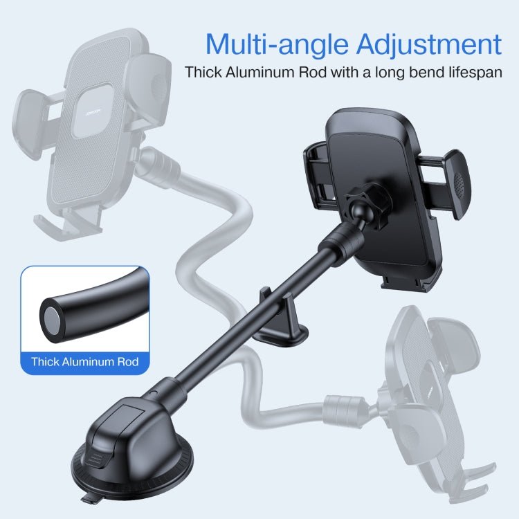 JOYROOM JR - ZS259 360 Degree Rotation Mechanical Car Holder, Style: Long Arm Sucker, JR - ZS259 - ORIWHIZ