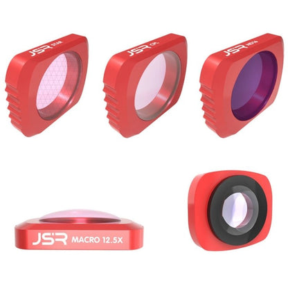 JSR 5 in 1 CR Super Wide Angle Lens 12.5X Macro Lens + CPL Lens + Star + ND16 Lens Filter Set for DJI OSMO Pocket, Macro Lens+CPL+ Star+ND16+CR - ORIWHIZDJI & Insta360 AccessoriesJSRLens Accessories
