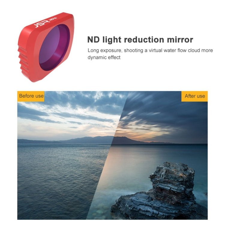 JSR 5 in 1 CR Super Wide Angle Lens 12.5X Macro Lens + CPL Lens + Star + ND16 Lens Filter Set for DJI OSMO Pocket, Macro Lens+CPL+ Star+ND16+CR - ORIWHIZDJI & Insta360 AccessoriesJSRLens Accessories
