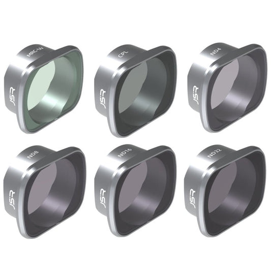 Filtro de lente JSR KS 6 en 1 ND4+ND8+ND16+ND32+MCUV+CPL para DJI FPV, marco de aleación de aluminio, 6 en 1 - Accesorios ORIWHIZDJI e Insta360 Serie DJI FPVJSR