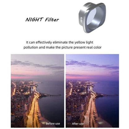 JSR NIGHT Light Pollution Reduction Lens Filter for DJI FPV, Aluminum Alloy Frame, NIGHT - ORIWHIZDJI & Insta360 AccessoriesDJI FPV SeriesJSR