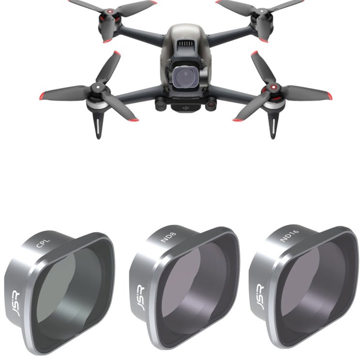 JUNESTAR Drone Filters For DJI FPV COMBO ,Model:, MCUV, CPL, ND4, ND8, ND16, ND32, ND64, ND8PL, ND16PL, ND32PL, ND64PL, Night, Star, CPL+ND8+ND16, ND4+ND8+ND16+ND32, ND8/16/32/64PL, UV+CPL+ND4/8/16/32, UV+CPL+ND8/16/32/64+STAR+Night - ORIWHIZDJI & Insta360 AccessoriesDJI FPV SeriesLens Accessories