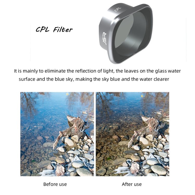 JUNESTAR Drone Filters For DJI FPV COMBO ,Model:, MCUV, CPL, ND4, ND8, ND16, ND32, ND64, ND8PL, ND16PL, ND32PL, ND64PL, Night, Star, CPL+ND8+ND16, ND4+ND8+ND16+ND32, ND8/16/32/64PL, UV+CPL+ND4/8/16/32, UV+CPL+ND8/16/32/64+STAR+Night - ORIWHIZDJI & Insta360 AccessoriesDJI FPV SeriesLens Accessories