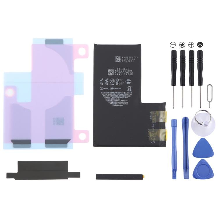 JUXIN Zero Cycle Li - ion Battery, For iPhone 15 Pro Max 4850mAh, For iPhone 15 Pro 3400mAh, For iPhone 15 Plus 4700mAh, For iPhone 15 3600mAh, For iPhone 14 Plus 4850mAh, For iPhone 14 3670mAh, For iPhone 14 Pro 3480mAh, For iPhone 14 Pro Max 4850mAh - ORIWHIZ