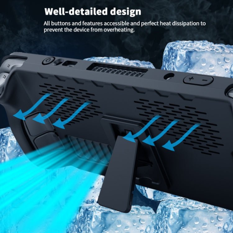 JYS For Steam Deck Handheld TPU Case + Touchpad Button Sticker, TPU Case + Touchpad Button Sticker - ORIWHIZSteam Deck AccessoriesSteam Deck Accessories Cover CaseToys & Hobbies