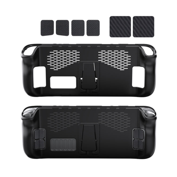 JYS For Steam Deck Handheld TPU Case + Touchpad Button Sticker, TPU Case + Touchpad Button Sticker - ORIWHIZSteam Deck AccessoriesSteam Deck Accessories Cover CaseToys & Hobbies