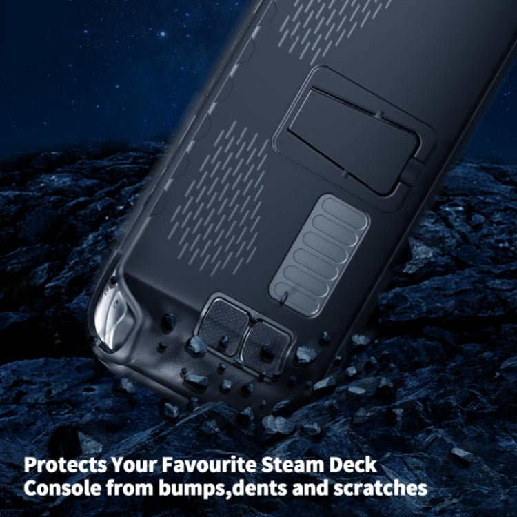 JYS For Steam Deck Handheld TPU Case + Touchpad Button Sticker, TPU Case + Touchpad Button Sticker - ORIWHIZSteam Deck AccessoriesSteam Deck Accessories Cover CaseToys & Hobbies