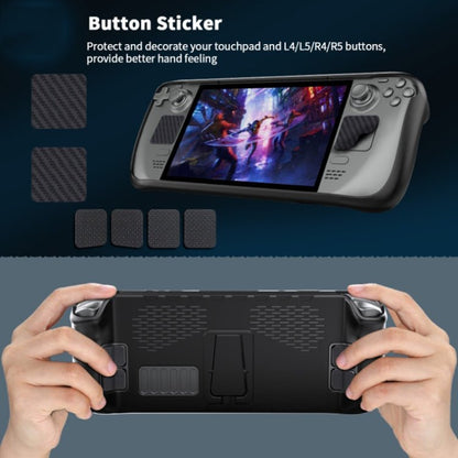 JYS For Steam Deck Handheld TPU Case + Touchpad Button Sticker, TPU Case + Touchpad Button Sticker - ORIWHIZSteam Deck AccessoriesSteam Deck Accessories Cover CaseToys & Hobbies