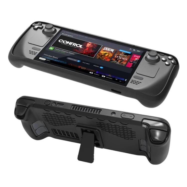 JYS For Steam Deck Handheld TPU Case + Touchpad Button Sticker, TPU Case + Touchpad Button Sticker - ORIWHIZSteam Deck AccessoriesSteam Deck Accessories Cover CaseToys & Hobbies