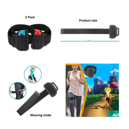 JYS JYS - NS215 10 In 1 Somatosensory Sports Accessories Set for Nintendo Switch, JYS 10 In 1 - ORIWHIZGamepadsNintendo AccessoriesToys & Hobbies