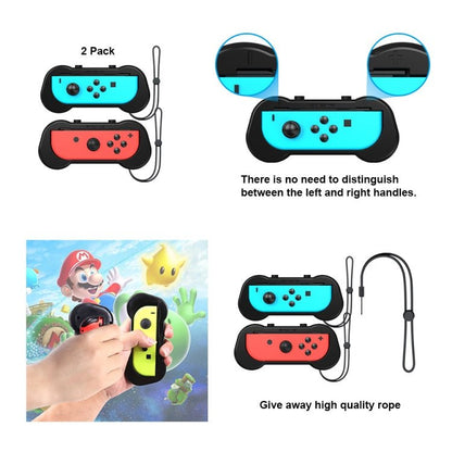 JYS JYS - NS215 10 In 1 Somatosensory Sports Accessories Set for Nintendo Switch, JYS 10 In 1 - ORIWHIZGamepadsNintendo AccessoriesToys & Hobbies