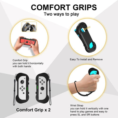 JYS JYS - NS241 12 In 1 Game Somatosensory Motion Accessories Set For Nintendo Switch, JYS 12 In 1 - ORIWHIZJYSNintendo AccessoriesNintendo Accessories Others